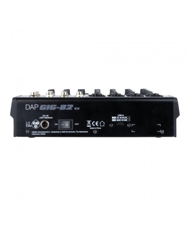 DAP GIG-82 V2 Mixer analogici