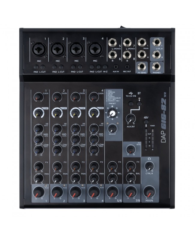 DAP GIG-82 V2 Mixer analogici