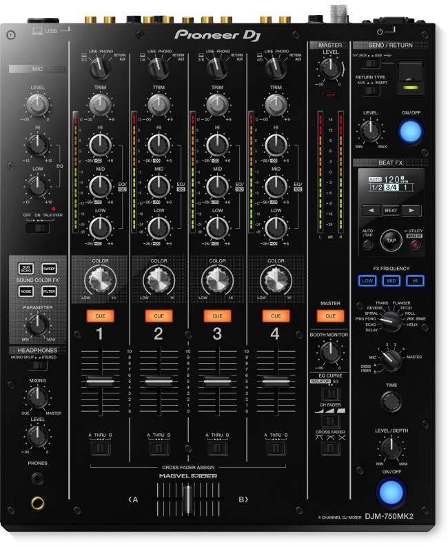 Pioneer DJ DJM-750MK2 DJ-Mixer