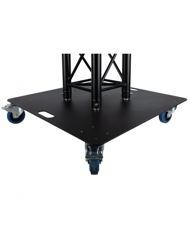 Showgear Piastra di base universale per truss 750 con ruote Accessori per tralicci