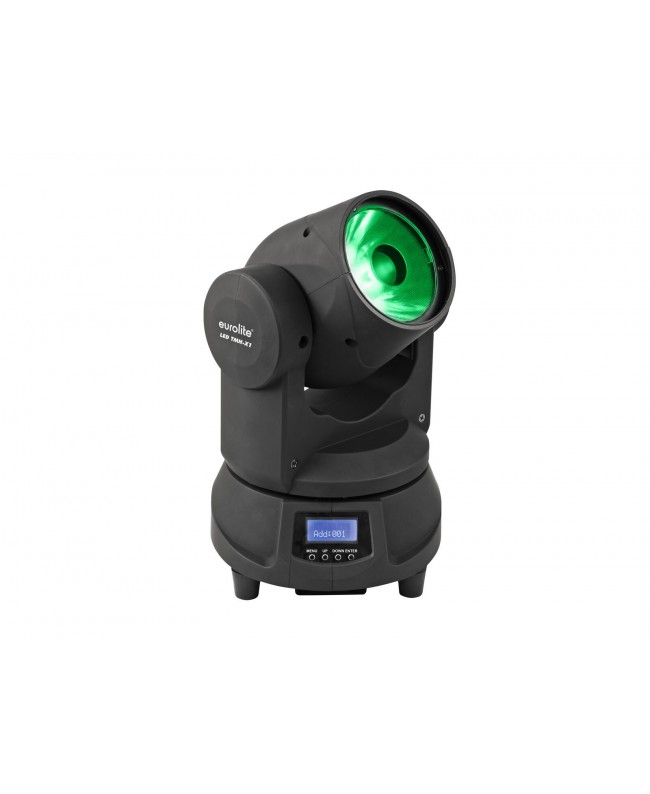 EUROLITE Set 4x LED TMH-X1 Testa mobile + custodia Teste mobili Beam