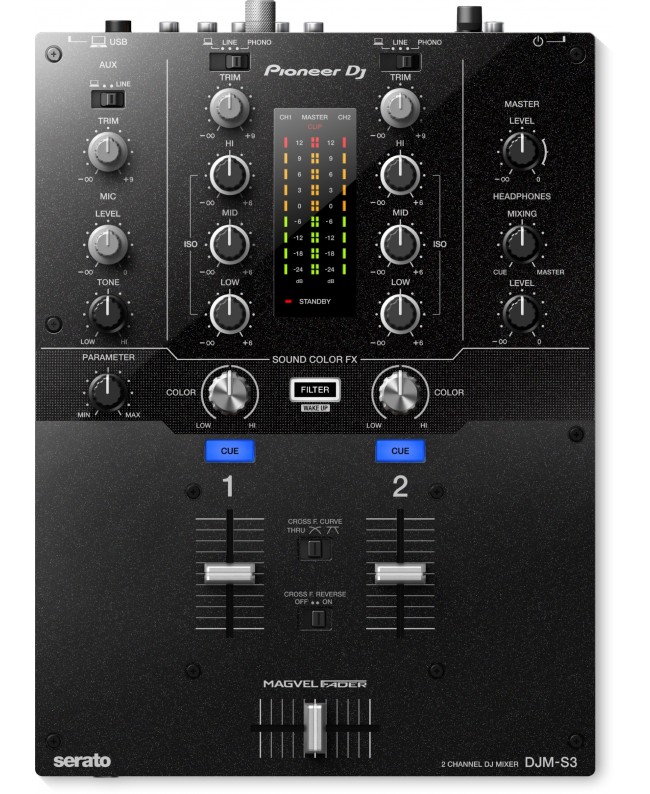 Pioneer DJ DJM-S3 DJ mixers