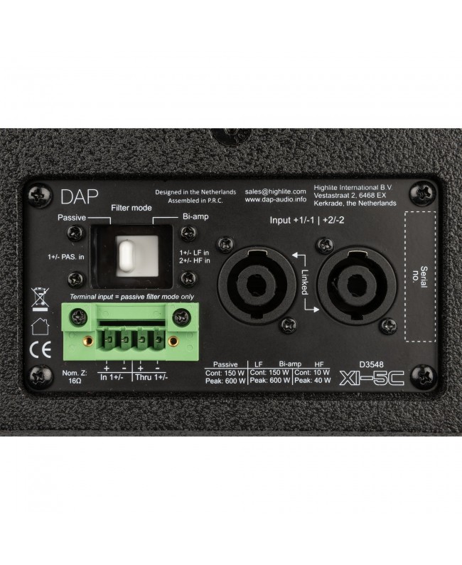 DAP Xi-5C Diffusori da parete