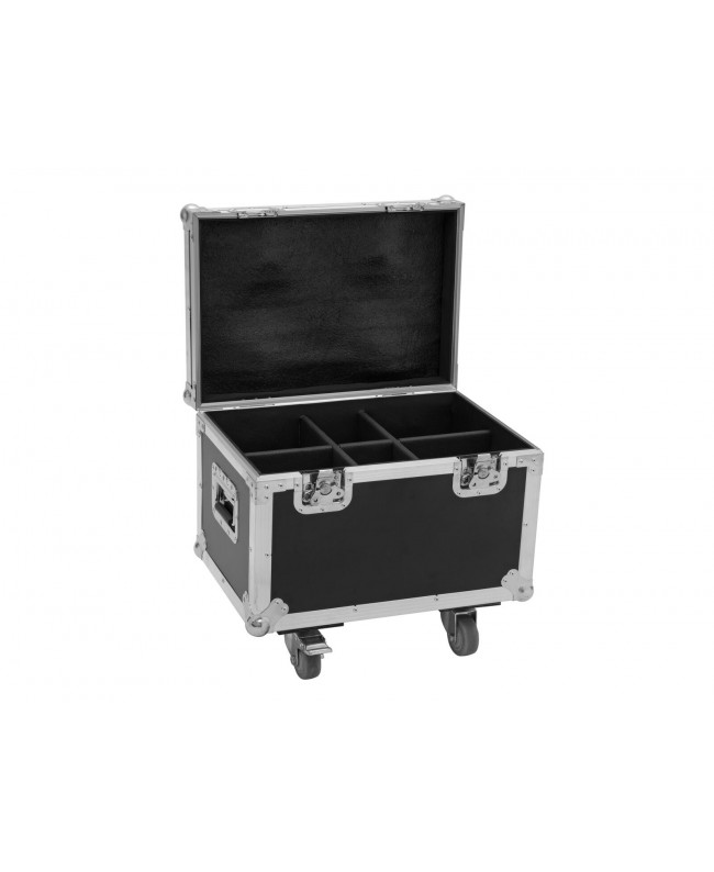 EUROLITE Set 4x LED TMH-S60 Testa mobile-Spot + Custodia Teste mobili Spot