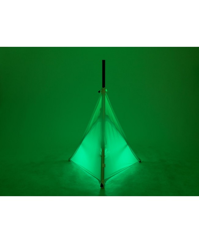 EUROLITE Set Mirror ball 30cm with stand and tripod cover white Mirror Balls