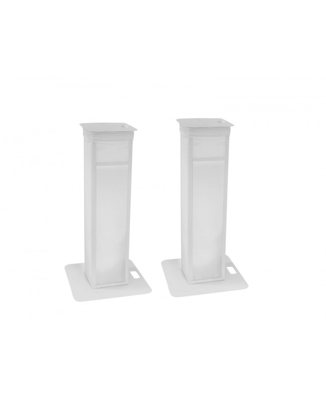 EUROLITE Set Palla a specchio 50cm con supporto da palco variabile + Copertura nero Sfere Specchiate