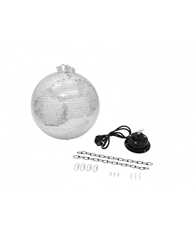 EUROLITE Mirror Ball 30 cm, con motore MD-1515 Sfere Specchiate