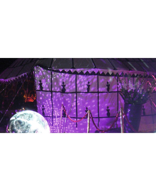 EUROLITE Half Mirror Ball 20cm motorized Mirror Balls