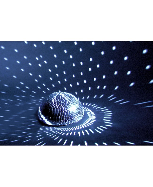 EUROLITE Half Mirror Ball 30cm motorized Mirror Balls