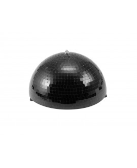 EUROLITE Half Mirror Ball 30cm black motorized Mirror Balls