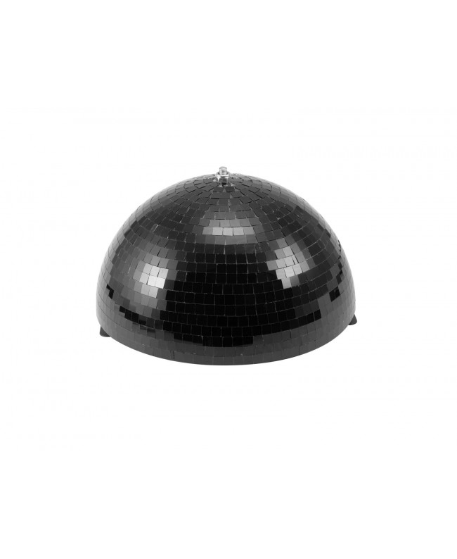 EUROLITE Half Mirror Ball 30cm black motorized Mirror Balls
