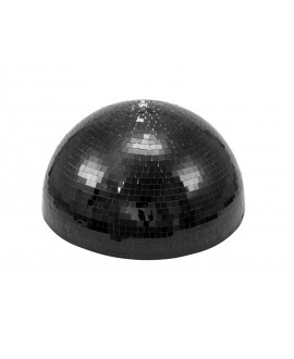 EUROLITE Half Mirror Ball 40cm black motorized Mirror Balls