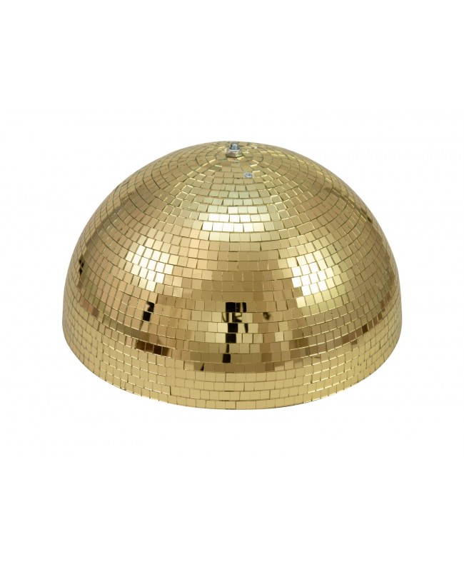 EUROLITE Mezza sfera a specchio 50 cm oro motorizzata Sfere Specchiate