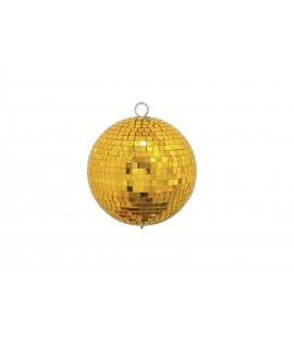 EUROLITE Palla a specchio 15 cm oro Sfere Specchiate