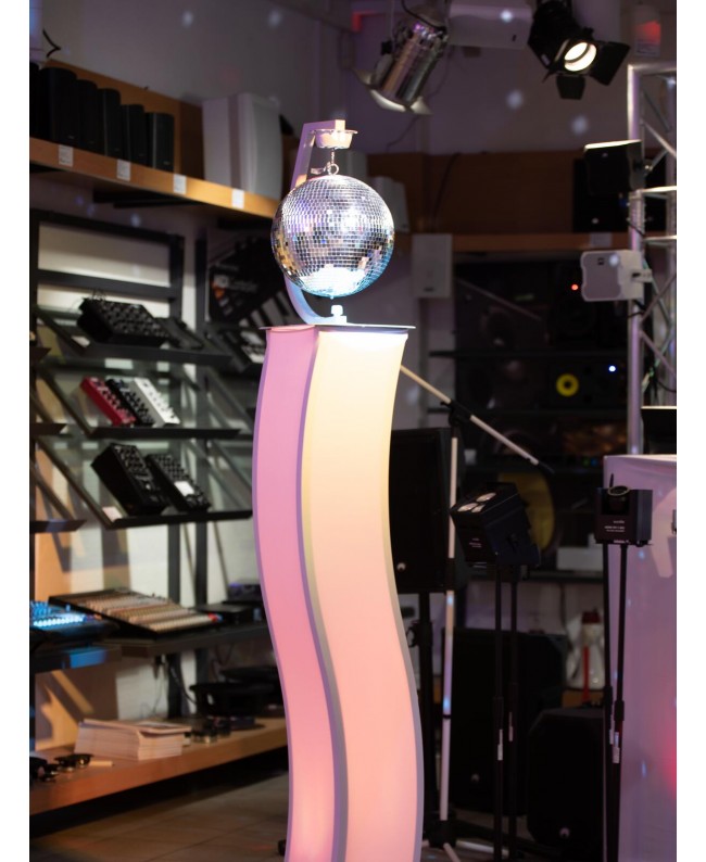 EUROLITE Stand Mount with Motor for Mirror balls up to 30cm wh Mirror Ball Motors