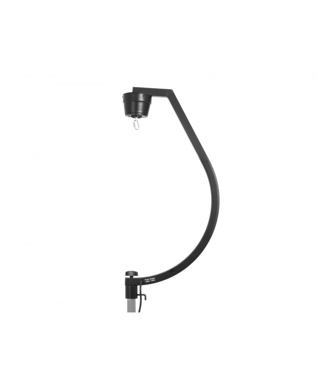 Supporto EUROLITE con motore per sfere a specchio fino a 50 cm bk + collegamento rapido Motori per sfere specchiate