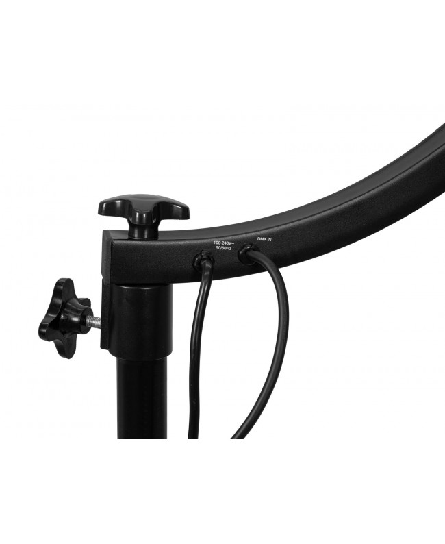 EUROLITE Stand Mount PRO con motore DMX per sfere a specchio fino a 50 cm bk Motori per sfere specchiate