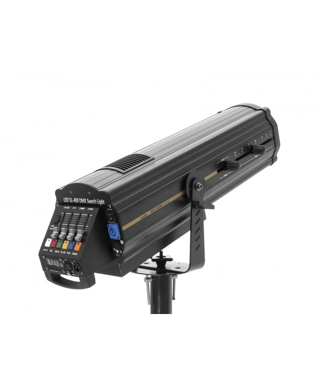EUROLITE Set LED SL-400 DMX Luce di ricerca + Custodia Seguipersona