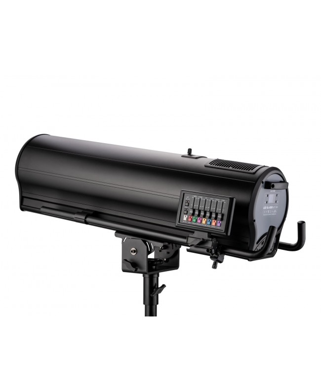 EUROLITE LED SL-1000 MFZ DMX Luce di ricerca incl. flight case Seguipersona