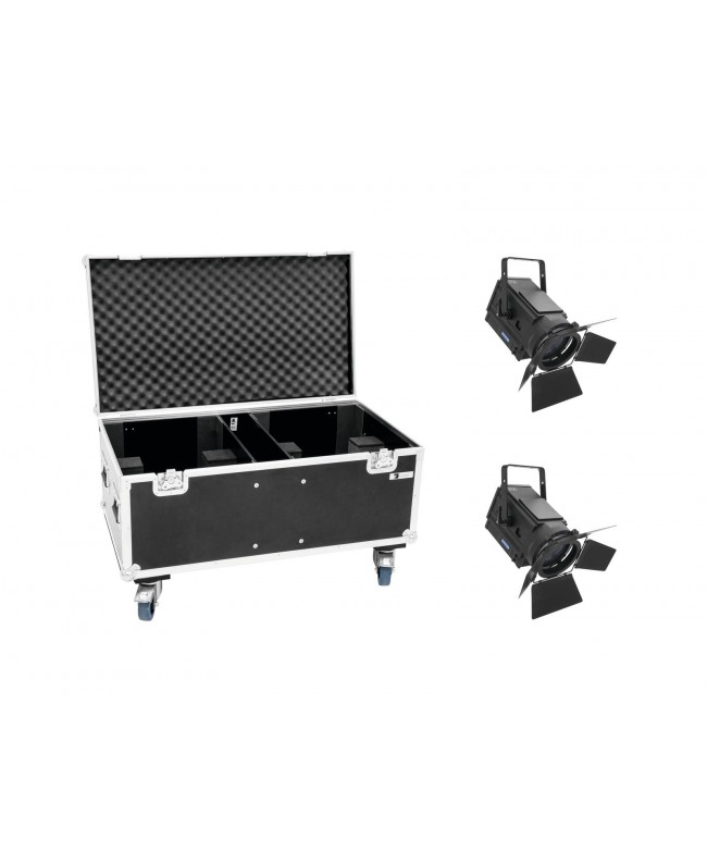 EUROLITE Set 2x LED THA-250F + Case Fresnel