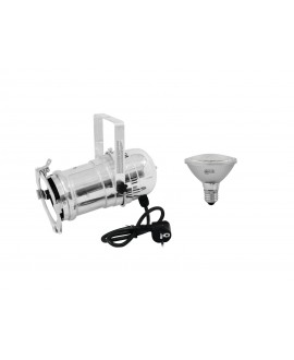 EUROLITE Set PAR-30 Spot sil + PAR-30 230V SMD 11W E-27 LED 3000K Parcans