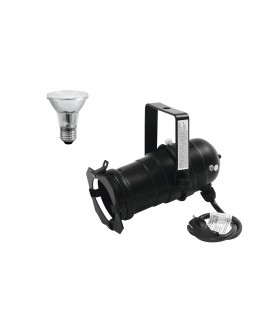 EUROLITE Set PAR-20 Spot bk + PAR-20 230V SMD 6W E-27 LED 3000K Parcans