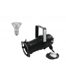 EUROLITE Set PAR-20 Spot sw + PAR-20 230V SMD 6W E-27 LED 6500K Parcans