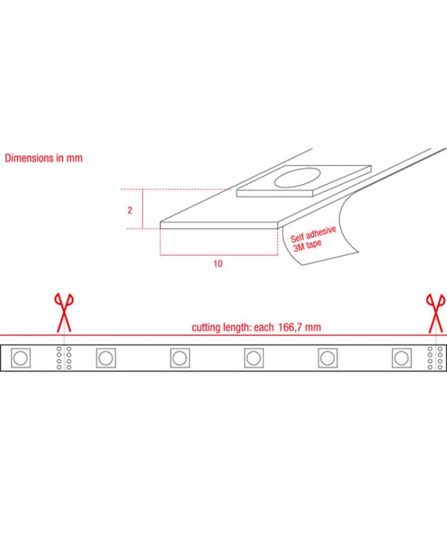 Artecta Havana Ribbon - RGB - IP20 Strisce LED