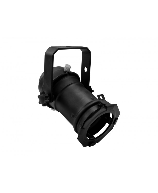 EUROLITE Set PAR-16 Spot GU-10 schwarz + GU-10 230V LED SMD 7W 6400K Parcans