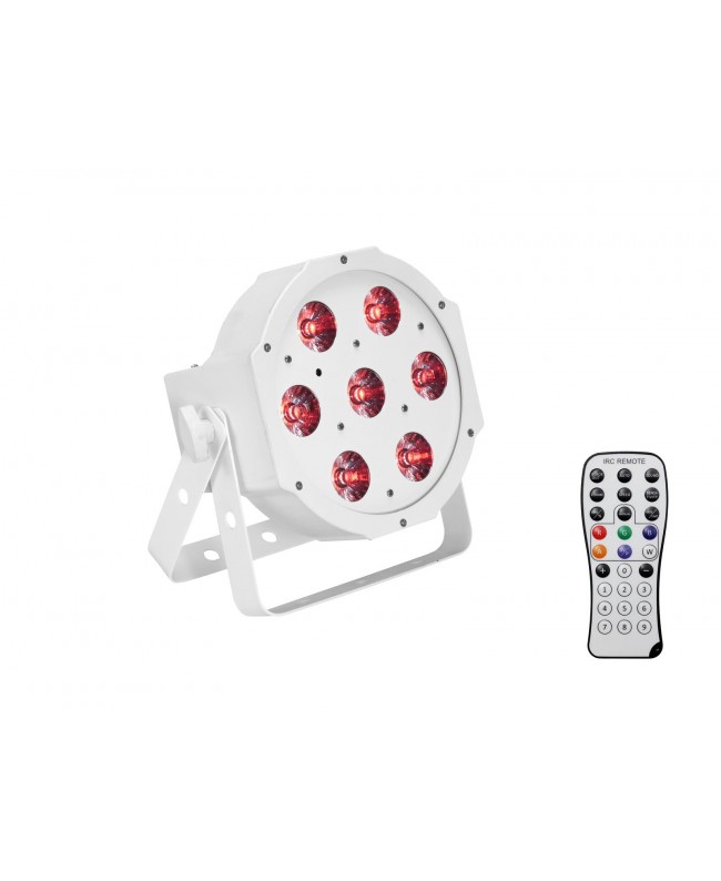 EUROLITE Set 4x LED SLS-7 HCL Spot weiß + Soft-Bag LED PAR
