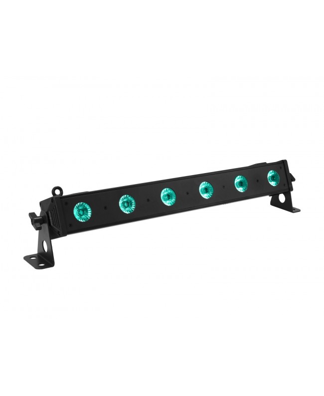 EUROLITE Set 2x LED BAR-6 QCL RGB+UV Bar + Soft Bag LED BAR
