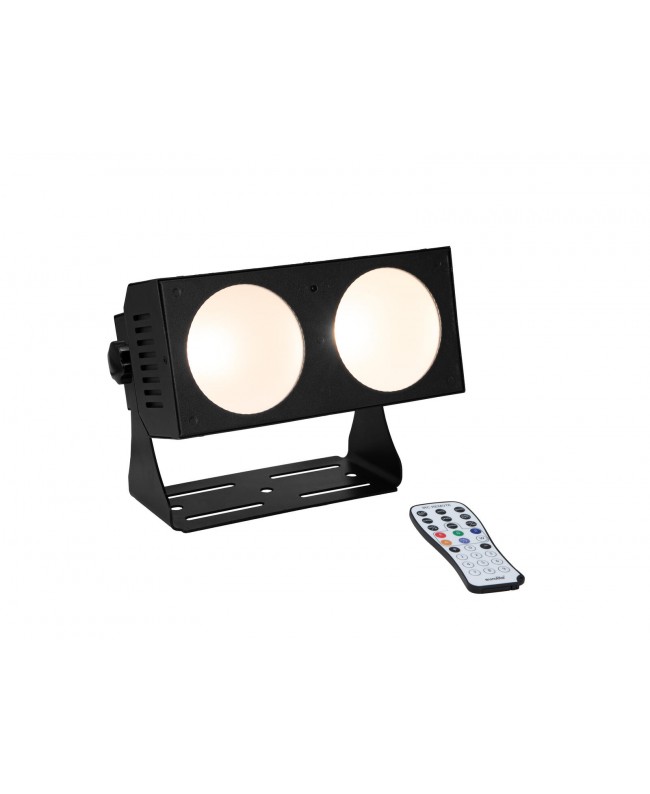 EUROLITE Set 2x LED CBB-2 COB WW Leiste + Case LED BAR