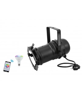 EUROLITE Set PAR-30 Spot sw + LED PAR-30 RGB/WW/CW WiFi Parcans