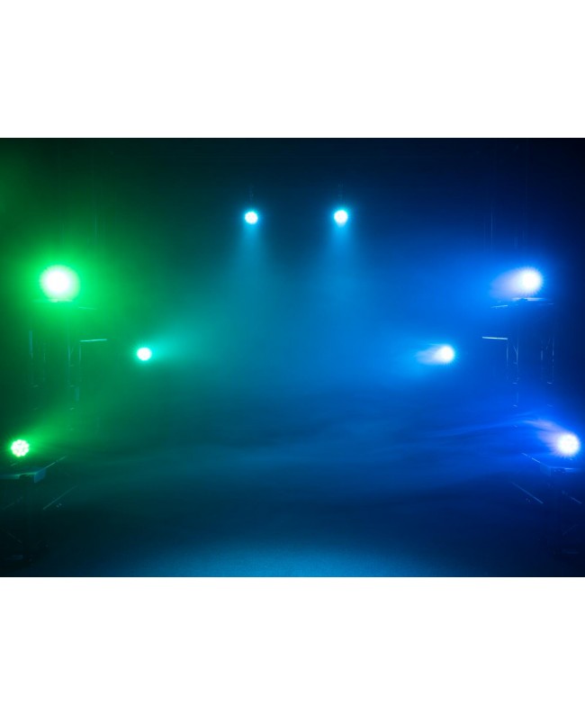 EUROLITE Set 4x LED PARTY Spot silenzioso RGB/WW con borsa morbida PAR LED