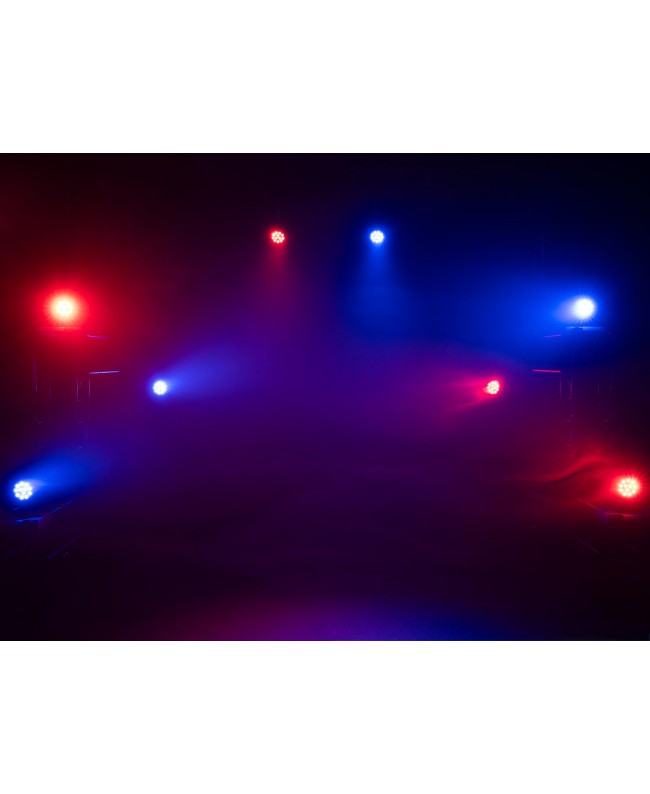 EUROLITE Set 4x LED PARty Spot Silent RGB/WW mit Soft-Bag LED PAR