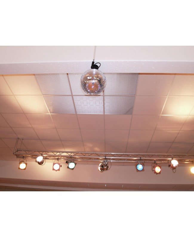 EUROLITE T-36 Pinspot mit Stecker, silber Parcans