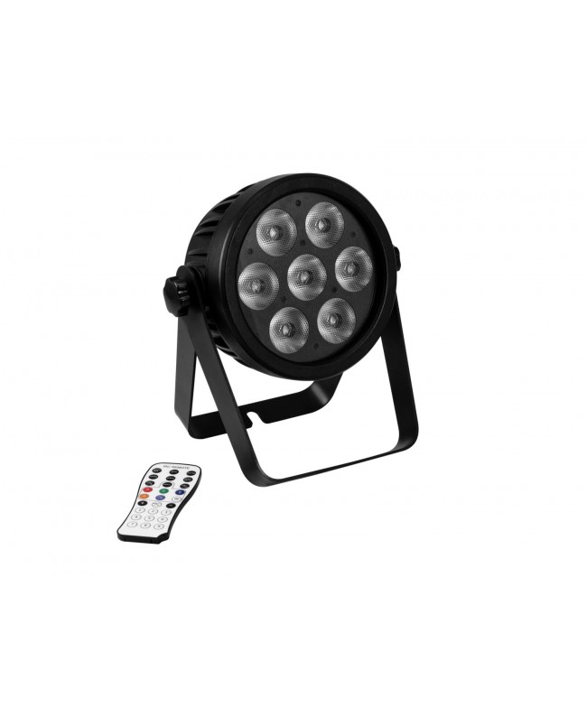 EUROLITE LED 4C-7 Silent Slim Spot LED PAR