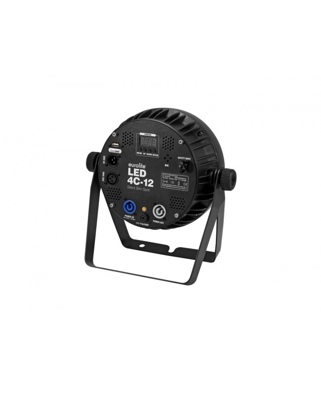 EUROLITE LED 4C-12 Silent Slim Spot LED PAR