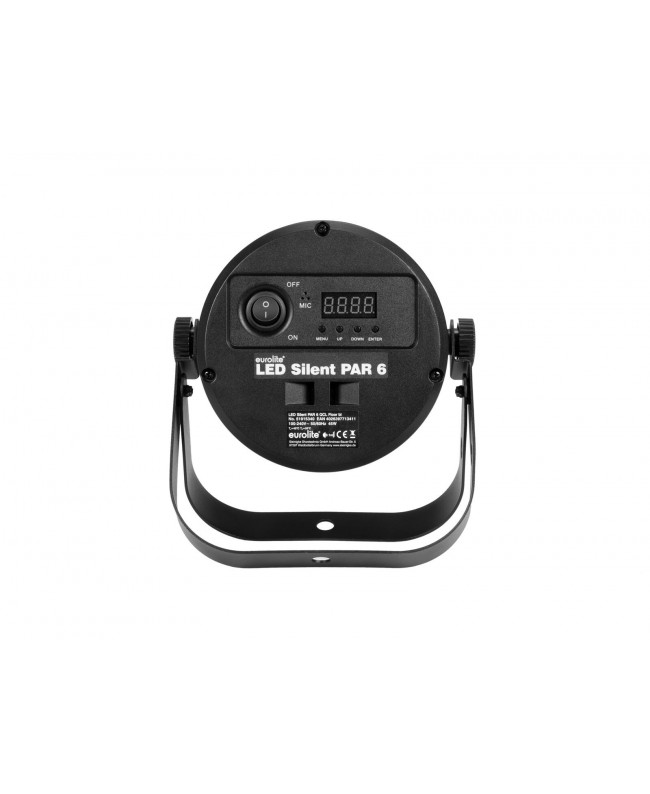 EUROLITE LED Silent Par 6 QCL floor bk LED PAR