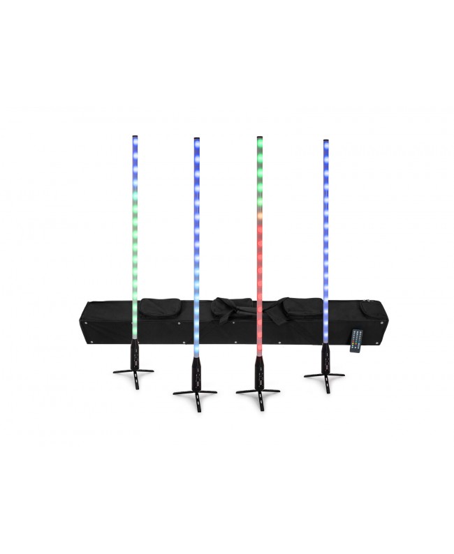 Eurolite AKKU Slim Tube AIR Set Fari LED a batteria
