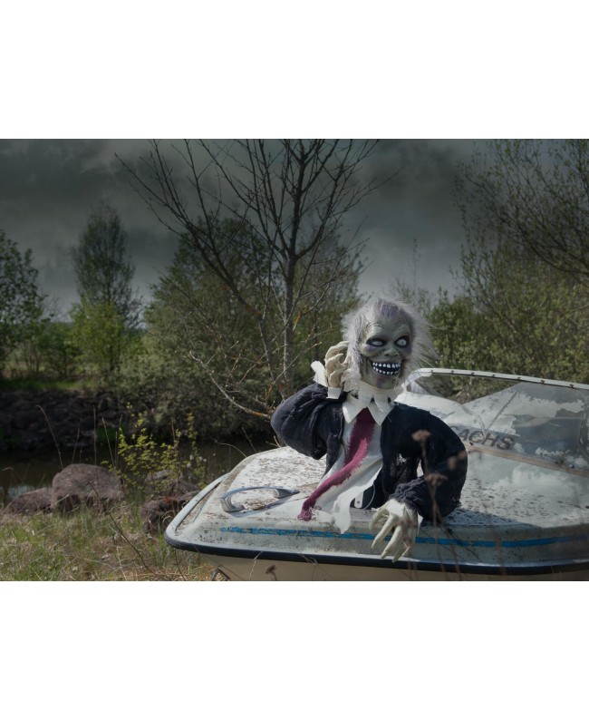 Europalms Halloween Zombie Theo, 67cm Saisonartikel