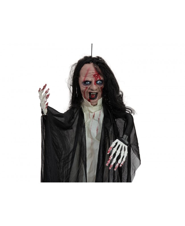 Europalms Halloween Figur Geist, animiert 95cm Saisonartikel