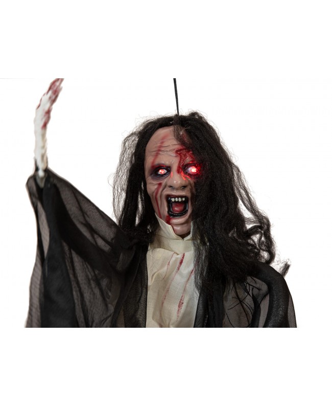 Europalms Halloween Figure Ghost, animated 95cm Seasonal Items