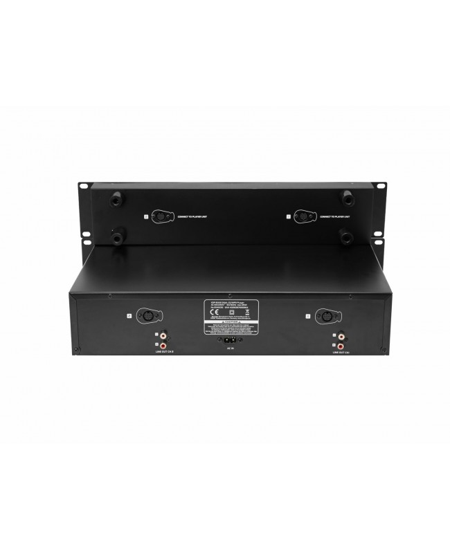 Omnitronic Lettore CD/MP3 doppio XDP-3002 Stereo CD/Media-Player/Recorder