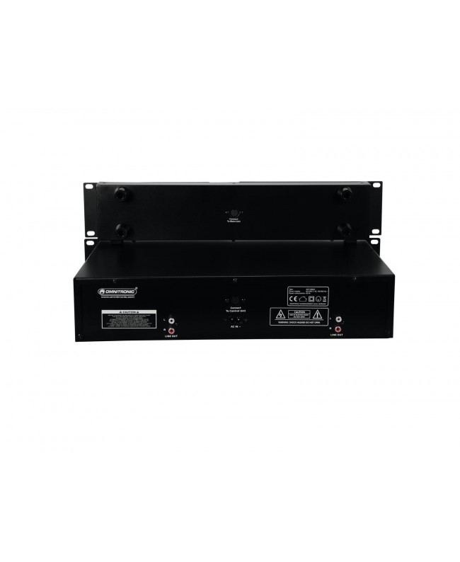 Omnitronic XCP-2800 Dual-CD-Player Stereo CD/Media-Player/Recorder