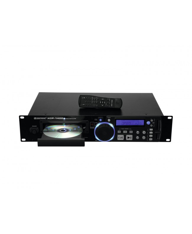 Omnitronic XCP-1400 CD-Player Stereo CD/Media-Player/Recorder