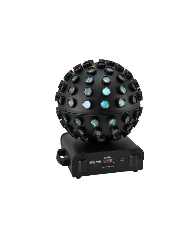 Eurolite AKKU B-40 Effetto Raggio Laser ARIA Fari LED a batteria