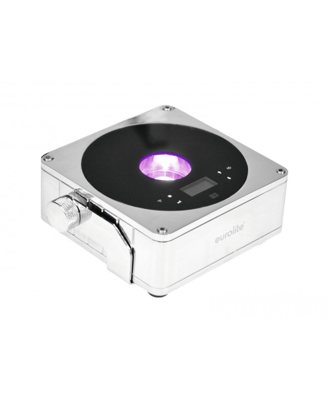 Eurolite Set 4x AKKU IP Flat Light 1 chrom + Soft-Bag Batteriebetriebene Leuchten