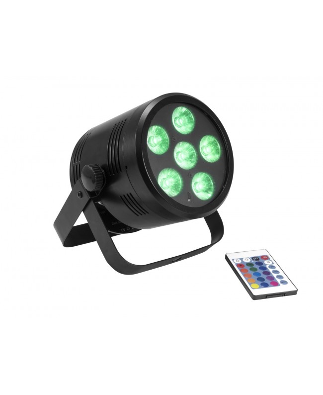 Eurolite Set 2x AKKU PAR 6 QCL + Soft-Bag Batteriebetriebene Leuchten