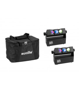 Eurolite Set 2x AKKU MBT-3 Spot MK2 + Soft-Bag Batteriebetriebene Leuchten